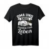 Oma und Enkel Freunde fürs Leben T-Shirt - Lustiges Familiengeschenk für Oma, Opa und Enkelkinder zu Geburtstag, Taufe, Baby Shower & mehr