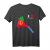 Eritreische Flagge T-Shirt - Kulturelles Geschenk für Eritreer, Familie und Freunde