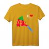 Eritreische Flagge T-Shirt - Kulturelles Geschenk für Eritreer, Familie und Freunde