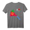 Eritreische Flagge T-Shirt - Kulturelles Geschenk für Eritreer, Familie und Freunde