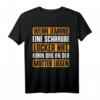 Wenn jemand eine Schraube locker hat, kann das an der Mutter T-Shirt – Lustiges Geschenk für Handwerker, Schrauber & Familienfeiern