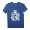 Meeresgöttin Rán Wikinger Mythologie T-Shirt mit Meer und Wellen - Exklusives handgemaltes Design, ideal für Mythologie- und Nordik-Fans