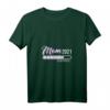Damen Mom 2021 Loading - Werdende Mutter Geschenk für Schwangerschaft und Babynachwuchs - V-Ausschnitt T-Shirt