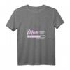 Damen Mom 2021 Loading - Werdende Mutter Geschenk für Schwangerschaft und Babynachwuchs - V-Ausschnitt T-Shirt