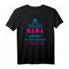Mama einer Prinzessin Mutter Tochter Geschenk Damen Geburt T-Shirt - Perfekte Geschenkidee für Mutter, Tochter und Schwester