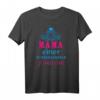 Mama einer Prinzessin Mutter Tochter Geschenk Damen Geburt T-Shirt - Perfekte Geschenkidee für Mutter, Tochter und Schwester
