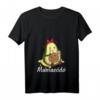 Damen Lustiges Avocado Mama Mamacado werdende Mutter T-Shirt mit V-Ausschnitt – Witziges Schwangerschafts- und Mutterschaftsgeschenk