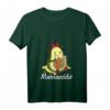 Damen Lustiges Avocado Mama Mamacado werdende Mutter T-Shirt mit V-Ausschnitt – Witziges Schwangerschafts- und Mutterschaftsgeschenk