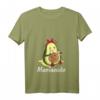 Damen Lustiges Avocado Mama Mamacado werdende Mutter T-Shirt mit V-Ausschnitt – Witziges Schwangerschafts- und Mutterschaftsgeschenk