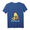 Damen Lustiges Avocado Mama Mamacado werdende Mutter T-Shirt mit V-Ausschnitt – Witziges Schwangerschafts- und Mutterschaftsgeschenk