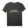 42,2 km Marathon Läufer T-Shirt – Geschenkidee für Runner, Jogger & Laufbegeisterte, Damen & Herren