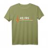 42,2 km Marathon Läufer T-Shirt – Geschenkidee für Runner, Jogger & Laufbegeisterte, Damen & Herren