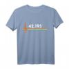 42,2 km Marathon Läufer T-Shirt – Geschenkidee für Runner, Jogger & Laufbegeisterte, Damen & Herren
