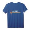 42,2 km Marathon Läufer T-Shirt – Geschenkidee für Runner, Jogger & Laufbegeisterte, Damen & Herren