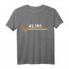 42,2 km Marathon Läufer T-Shirt – Geschenkidee für Runner, Jogger & Laufbegeisterte, Damen & Herren