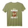 Beste Mama der Welt Muttertag Mutter Eule T-Shirt – Lustiges Geschenk für Mutti zum Muttertag und Geburtstag