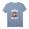 Beste Mama der Welt Muttertag Mutter Eule T-Shirt – Lustiges Geschenk für Mutti zum Muttertag und Geburtstag