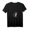 Damen Podenco Hundemotiv Glitzer Lustiges Spruch Funshirt mit V-Ausschnitt – Perfektes Geschenk für Hundeliebhaber, Hundemama & Hundepapa zu Muttertag, Vatertag & Geburtstag