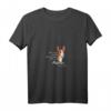Damen Podenco Hundemotiv Glitzer Lustiges Spruch Funshirt mit V-Ausschnitt – Perfektes Geschenk für Hundeliebhaber, Hundemama & Hundepapa zu Muttertag, Vatertag & Geburtstag