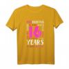 16. Geburtstag Hemd für Tochter und Nichte - Perfektes Mädchen T-Shirt als Geschenk zum 16. Geburtstag