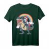 Einhorn reiten Dinosaurier T Rex T-Shirt – Lustiges Fantasy Graphic Tee für Kinder, Teenager & Erwachsene – Perfektes Geschenk für Einhorn- und Dinosaurier-Fans