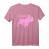 Französische Bulldogge Mutter Frenchy Hundebesitzer Geschenk T-Shirt - Lustiges Bulldoggen T-Shirt für Spaziergänge, Geburtstage & Weihnachten