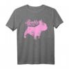 Französische Bulldogge Mutter Frenchy Hundebesitzer Geschenk T-Shirt - Lustiges Bulldoggen T-Shirt für Spaziergänge, Geburtstage & Weihnachten