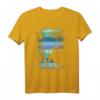 Schildkröte-Mutter-Baby-Weinlese-Schattenbild T-Shirt – Perfekt für Sommerferien, Meer & Tierliebhaber als Geschenk
