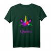 Mutter und Tochter Partnerlook Einhorn Queen T-Shirt – Perfekt für Geburtstage, Muttertag & als Geschenk für Familie und Freunde