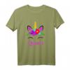 Mutter und Tochter Partnerlook Einhorn Queen T-Shirt – Perfekt für Geburtstage, Muttertag & als Geschenk für Familie und Freunde