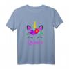 Mutter und Tochter Partnerlook Einhorn Queen T-Shirt – Perfekt für Geburtstage, Muttertag & als Geschenk für Familie und Freunde