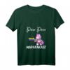 Damen PEW Madafakas Lustiges Einhorn mit Regenbogenpistole - Weißes V-Ausschnitt T-Shirt für Fantasy, Sci-Fi, Humor & Geburtstagsgeschenke