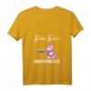 Damen PEW Madafakas Lustiges Einhorn mit Regenbogenpistole - Weißes V-Ausschnitt T-Shirt für Fantasy, Sci-Fi, Humor & Geburtstagsgeschenke