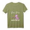 Damen PEW Madafakas Lustiges Einhorn mit Regenbogenpistole - Weißes V-Ausschnitt T-Shirt für Fantasy, Sci-Fi, Humor & Geburtstagsgeschenke