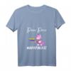 Damen PEW Madafakas Lustiges Einhorn mit Regenbogenpistole - Weißes V-Ausschnitt T-Shirt für Fantasy, Sci-Fi, Humor & Geburtstagsgeschenke