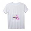 Damen PEW Madafakas Lustiges Einhorn mit Regenbogenpistole - Weißes V-Ausschnitt T-Shirt für Fantasy, Sci-Fi, Humor & Geburtstagsgeschenke