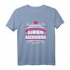 Alexandra Name Lustiges Königin Shirt mit Krone - Personalisiertes Geschenk für Frauen, Mutter, Tante, Tochter & mehr