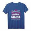 Selina Name Lustiges Königin Shirt – Personalisierte Geschenkidee für Frauen mit Namen, Krone & Humor, perfekt für Geburtstag, Weihnachten & Festivals