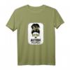 Schwarze Autismus Mama T-Shirt – Unterstütze das Autismus-Bewusstsein für Mütter, Familien & Freunde am Welt-Autismus-Tag und Muttertag