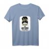 Schwarze Autismus Mama T-Shirt – Unterstütze das Autismus-Bewusstsein für Mütter, Familien & Freunde am Welt-Autismus-Tag und Muttertag