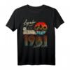 HapDog Geschenk Vintage Legendär T-Shirt - Lustiges Outfit für Männer und Frauen, Retro Design für den besonderen Tag