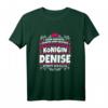 Denise Name Lustiges Königin Shirt – Personalisiertes Geschenk für Frauen mit Krone, perfekt für Geburtstag, Weihnachten, Festival & Party