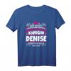 Denise Name Lustiges Königin Shirt – Personalisiertes Geschenk für Frauen mit Krone, perfekt für Geburtstag, Weihnachten, Festival & Party