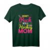Eishockey Mom Mutter Wortspiel Sprüche T-Shirt – Lustiges Outfit für Hockey Mütter, Unterstützend & Originell