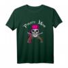 Rosa Piraten-Mom T-Shirt mit Jolly Roger Geschenk zum Muttertag, Geburtstag oder Weihnachten für Piraten- und Seefahrtsfans