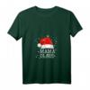 Mama Claus Weihnachten Damen T-Shirt mit V-Ausschnitt - Partnerlook Geschenk für Familie, Mutter, Großmutter & Festliche Weihnachtsoutfits