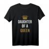 Daughter Of A Queen Mutter und Tochter Partnerlook T-Shirt – Perfekt für Muttertag, Geburtstag & Sommeroutfits