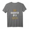 Daughter Of A Queen Mutter und Tochter Partnerlook T-Shirt – Perfekt für Muttertag, Geburtstag & Sommeroutfits