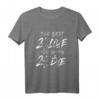 Too Fast 2 Live Too Young 2 Die Geschenkidee – Motivations T-Shirt für Sportler, Athleten & Fitnessbegeisterte zu Weihnachten & Geburtstag