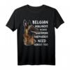 Belgische Malinois T-Shirt - Weil Hunde Helden brauchen für Malinois-Liebhaber und stolze Hundebesitzer